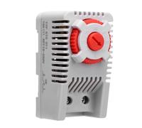 Jectse Mechanical Temperature Controller NC, 0-60℃ Temperature Controller Switch, DIN Rail Mounting Bracket for Heater Control