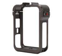 Jectse Metal Camera Cage, Precise Fit for OSMO 360 Action Camera with Lock, Aviation Aluminum Alloy Shockproof Design, for Live Streaming Vlogging and Tripod Mounting