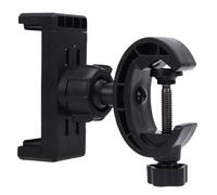 Jectse Metal Clamp Phone Holder for Desk, Aluminum Alloy Multifunctional Smartphone Mount Bracket with 360° Rotation for Live Streaming Setups, Attach to Tubular Structures or Desks