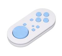 Jectse Micro Cordless Bluetooth Controller for Gamepad Pocket Sized Mini Compact Controller with Cable and Strap for Anki App for Wins, for Android, for OS X, and for iOS (Blue)