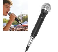 Jectse Microphone, Dynamic Handheld Wired and Wireless Mic with Smart Noise Cancellation, for Home Outdoor Karaoke Singing Recording