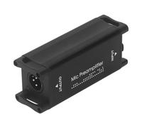 Jectse Microphone Preamp Audio Booster, 25DB Ultra Clean Gain Dynamic Mic Preamplifier, Low Noise XLR Output Mic Preamplifier for Studio Home Recording Livestream Broadcast