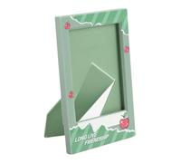 Jectse Mini 3 Inch Film Photo Frame for Mini, 12 Pack Colorful Magnetic Frames with Upgraded Clear Cover, Photo Holder for Home Desk Decor, Table Display Use (Dark Green)
