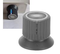 Jectse Mini Magnetic Bluetooth Speaker, Water Proof Shower Speaker with Bass Stereo, Portable Wireless Outdoor Speaker with Adjustable Volume Knob for Golf Beach Home Travel Gift (Black)
