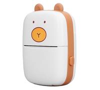 Jectse Mini Printer, Pocket Thermal Printer Portable with 7 Rolls Paper, Inkless Wireless Printer for IOS APP, 58mm Width, 200DPI Resolution