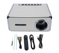 Jectse Mini Projector 1080P, 6000LM, Portable Projector with 1GB Cache 8GB Memory, Auto Focus, for Android 9, 150'' Display for Home Theater Outdoor Movie (GB Plug)
