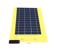 Jectse Monocrystalline Silicon Solar Panel, 40W High Efficiency Solar Charger with Fast Charging Cable for A4 Sketching Board, Outdoor Panel for Camping