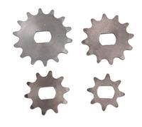Jectse Motor Chain Wheel Sprocket Sturdy Iron 14T 12T 10T 8T Sprocket Set for Mini Dirt Bike 4PCS