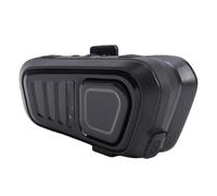 Jectse Motorcycle Helmet Bluetooth Intercom 10km Range Bluetooth Headset for Motorcycle with Wireless Push to Talk IP67 Water Proof Noise Cancellation Team Communication