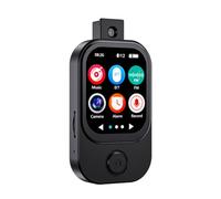 Jectse MP3 Player with Camera, 2.01 Inch Touch Screen, Bluetooth 5.4, Built-in Speaker & 90 Degree Rotating Camera, FM Radio, Metal Frame (64GB)