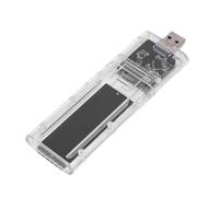 Jectse NVME SSD Readeradapter, USB C 3.0 Interface M.2 NGFF SSD -Covering Reader Excellent Heat -Dissipation ABS Shell 5 Gbps Data Transfer For File Translations