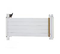 Jectse PCIE 4.0 X16 Riser Cable, High Speed Double Sided PCIE 4.0 Extension Cable 180 Degree Flexible Extender Riser Cable for RTX 4090 for RX 7900 XT (20cm)