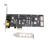 Jectse PCIe Sound Card, HiFi PCI Express Sound Card with Multiple Interfaces 100dB SNR High Sampling Rate 96kHz 24bit, with Low Profile Bracket