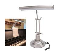 Jectse Piano Light for Grand/Upright & Digital Pianos, 12W LED Music Stand Light with 3 Color Modes, 3000K-6000K Touch Dimming, Adjustable Antique Leaning Piano Banker Desk Lamp 85 CRI
