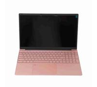 Jectse Pink Laptop, 15.6 Inch Dual Band Laptop 2.4G 5G WIFI 6000mAh Battery for Intel J4125CPU with Backlit KB for Travelling (12+256G UK Plug)