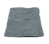 Jectse Plush Warm Pet Pillow Soft Dogs Cat Bed Mat for Cold Weather, Not -brief Comfortable Pet Pillows for Winter Inside/outdoors (Light Gray)