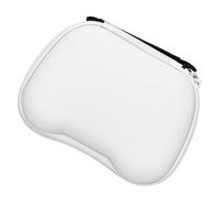 Jectse Portable Game Controller Travel Case with Metal Zipper Storage Solution for Series X S Controllers Gaming Essentials (Black White)