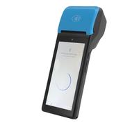 Jectse POS PDA Receipt Printer, 58mm Width 1D 2D QR Barcode Scanner, 5.5inch Touchscreen Handheld 3G 4G 5G POS Receipt Printer for Android 12, Support 4G LTE WiFi BT NFC (Eurasia)