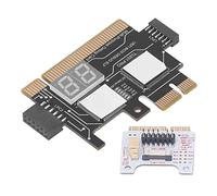 Jectse Post Test Motherboard Analyzer Card Kit, compatible with asus, Ggigabyte, Supports PCI E, Mini PCI E, LPC, Simple and Easy to Use