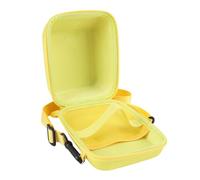 Jectse Protective Case for Polaroid GO, NOW, NOW+, ONE STEP2 Instant Film Camera - EVA Hard Shell Travel Carrying Storage Bag with Adjustable Shoulder Strap (Yellow)