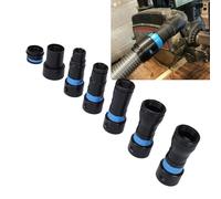 Jectse Quick Click Expanded Multi Brand Power Tool Adapter Set, Dust Collection Hose Adapters Kit, Fits Most Woodworking Power Tools and Sanders, Compatible with Multi Brands