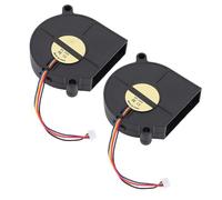Jectse Replacement 3D Printer Blower Fan Long Lasting Extruder Hot End Cooling Fan for AD 5M Pro, Stable Cooling Performance, 2PCS