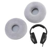 Jectse Replacement Ear Pads Velvet For ES7 ES10 SJ3 SJ5 FC7 FC700 FC707 RE70,SHL5000 V250 V300 V400 ZX300 ZX100,HD25 HD25II PC150 PC151 PC155 Earphones (Grey)
