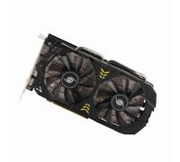 Jectse RX580 8GB Gaming Graphics Card, High Definition Display, 8GB GDDR5, Dual Fan Design, Integrated Heat Dissipation, PCB Board with 1244MHz Core Frequency and 7000MHz Memory