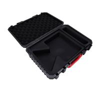 Jectse Satellite Accessories Storage Box, Water -Resistant Hard Satellite Suitcase with 5m Car Charger to DC -NETSNOER for Travel