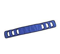 Jectse Seniors Bed Transfer Sling, Elderly Lift Turning Belt with Padded Handle, Patient Nursing Sling for Home Care, Widened Breathable Transfer Aid, Disabled Lift Slings for Bed Care (Blue)