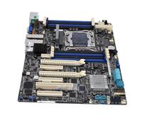 Jectse Server Motherboard, LGA2011 3 Socket Single CPU with 8 DDR4 DIMM Slots 128GB Memory 7 PCIe 3.0 Slots Dual Ports for High Speed NAS Virtualization Scientific Computing
