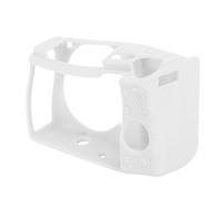 Jectse Silicone Camera Case for ZVE10 M2, Camera Soft Case Cover Rubber Sleeve, Anti Slip Anti Scratch, Slim Fit, Lightweight Cameras Protective Cover Sleeve Protector (White)