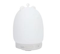 Jectse Silicone Night Light and Sound Machine - Bear Nightlight Speaker, Cute Bear Nightlight Speaker with 31 Sounds, 3 Level Dimmable for Bedroom