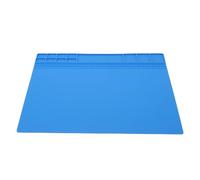 Jectse Silicone Soldering Mat, 500℃ High Temperature Magnetic Workbench Pad with Compartments and Non Slip for Electronic Repair, Laptop, Tablet, Phone