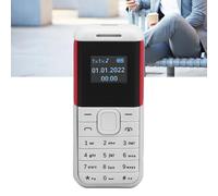 Jectse Smallest Mobile Phone, BM222 GSM 2G Basic Phone Unlocked, 0.66in HD Screen, Dual SIM Card, Ultra Long Standby, Mini Buttons Cellphone for Seniors Kids Students (White)
