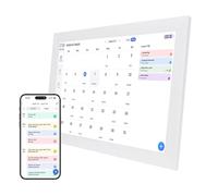 Jectse Smart Calendar, 15.4 Inch Touchscreen Display Digital Photo Frame with APP for Family Schedule Meal Planner Chore Chart (UK Plug)