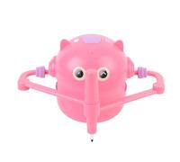 Jectse Smart Drawing Robot Toys for Kids 8 to 12, Educational Painting Toy with 12 Watercolor Pens & 100 Learning Word Cards, Foster Hand Eye Coordination Creativity (Pink)