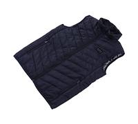 Jectse Smart Electric Heating Vest 17 Areas Constant Temperature 3 Gear Control Intelligent Heated Vest Warm Polyester for Outdoor (S)