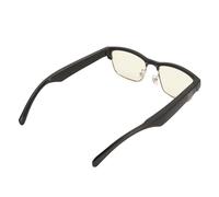 Jectse Smart Glasses, Bone Conduction Glasses, P5 Stereo HD Calls Headset Noise Reduction Touch Switch Smart (B Silver)