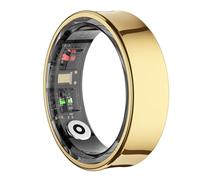 Jectse Smart Ring 5.3 Sleep Tracking Pedometer Remote Photography 5ATM Multi Sports Modes Smart Health Ring with Charging Case For Fitness, For Android (10#)