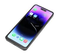 Jectse Smart Telephone, Facial Unlock Phone Dual Dual Cards Standby Octa Nore 13MP Front Chamber for the Office (Black)