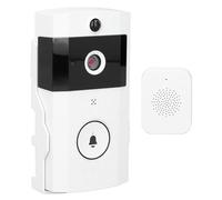 Jectse Smart Video Doorbell, Motion Detection, 2 Way Talk, Cloud Storage, 3600mah Lithium Battery, for Real Time Online View and Security