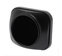 Jectse Square Lens Hood for 55mm Lens, Anti Glare Universal Metal Aluminum Alloy Camera Lens Hood Shade with Front Aperture of 55mm (Black)