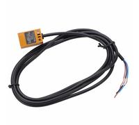 Jectse Square Proximity Switch Sensor, NPN Normally Open 3 Wire TL-Q5MC1-Z with 5MM Sensing Distance, Square Proximity Sensor for Industrial Automation