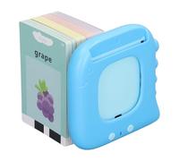 Jectse Talking Flash Cards for Toddlers 2-4 Years, 112 Sight Words Speech Toy for Early Education, Learning Montessori Toys, Autism Sensory for Autistic Children, Blue