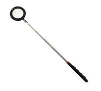 Jectse Telescoping Inspection Mirror, LED Light Adjustable Mechanic Mirror, Round Inspection for Under Vehicle Pipe Repair, Automotive Tool, Extension