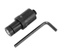 Jectse Tile Drilling Waste Spring Chamber, Spring Loaded Debris Collector for Angle Grinder Hole Opener with M14 Thread, for Brazed Sintered Drill Bits ≥28mm