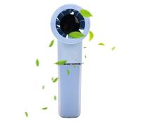 Jectse Timer Handheld Fan, USB C Rechargeable Portable Personal Fan with 0-100 Adjustable Speed Digital Display 4500mAh Battery for Outdoor Travel Camping