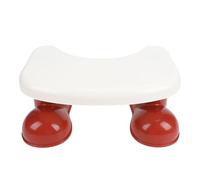 Jectse Toilet Stool for Adults Squatting Posture Corrector Poop Stool Easy Storage Thoughtful Present (Red)