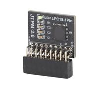 Jectse TPM2.0 Module, LPC 18 Pin Module 2.0mm Remote Card for win11 2.0 System, Safe TPM Encryption Security Modules for Platform Protection Module Version 9665